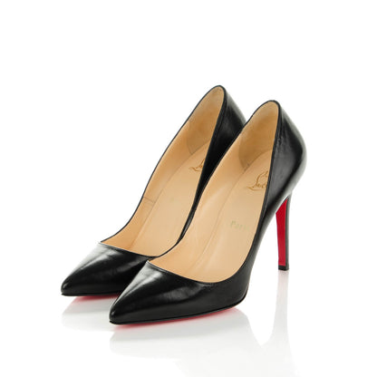 Christian Louboutin Kid Pigalle 100 Pumps 38 Black 3 of 8