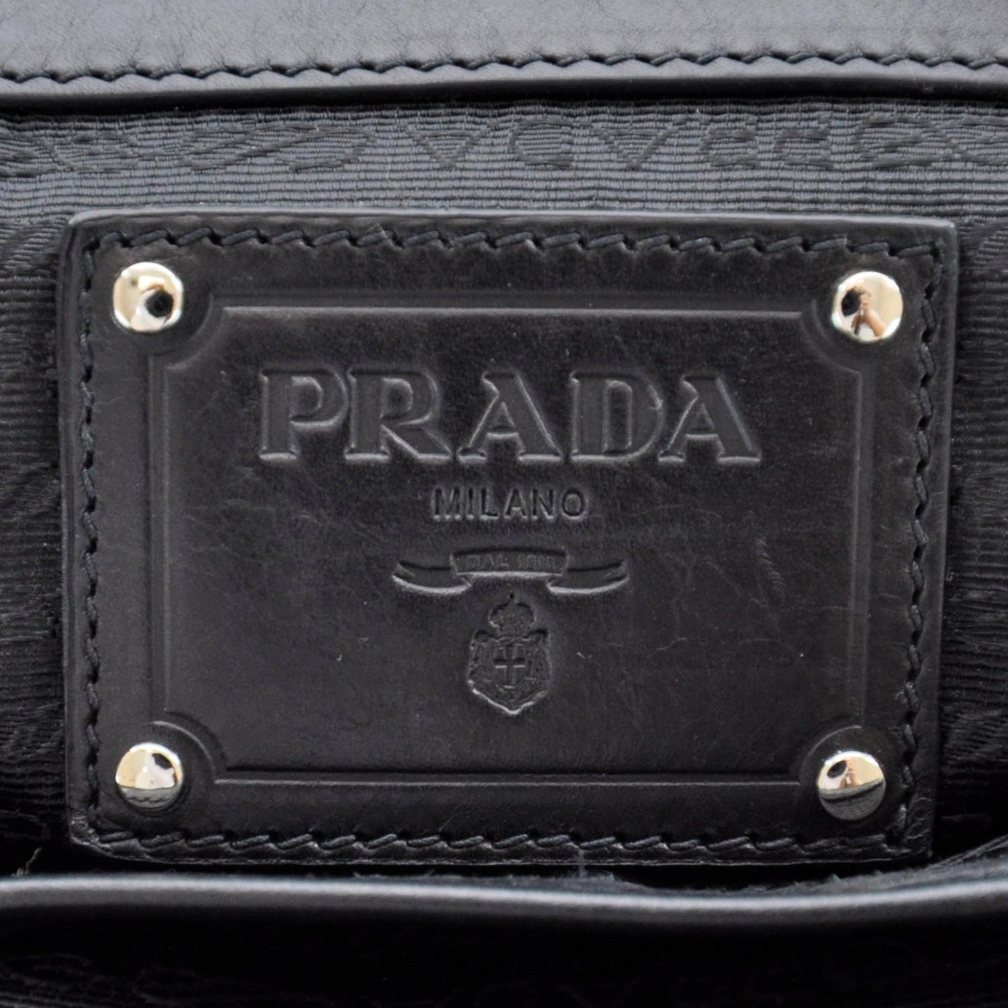 Leather Large New Look Tote Black