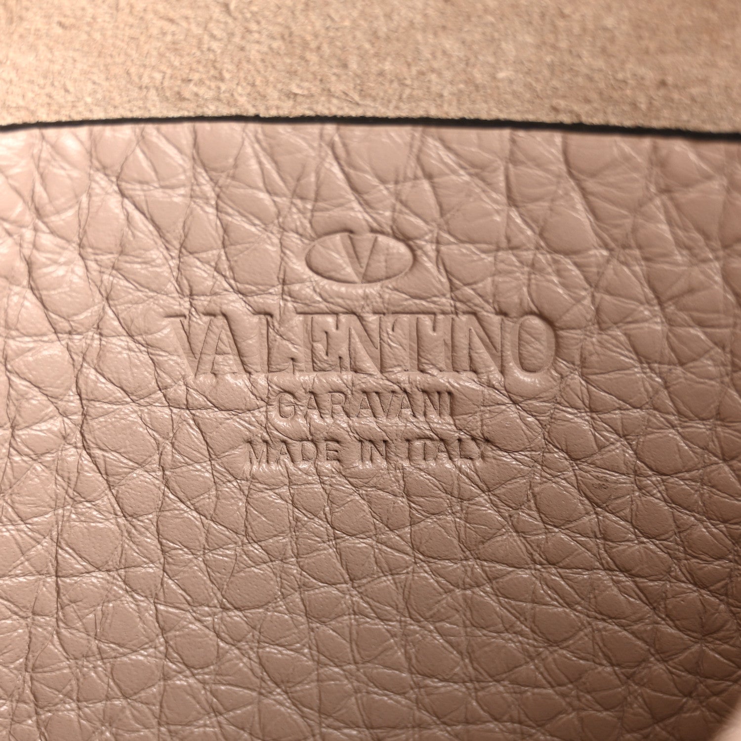 Valentino Garavani Pebbled Calfskin Rockstud Camera Crossbody Bag Poudre 6 of 12