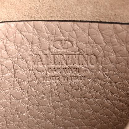 Valentino Garavani Pebbled Calfskin Rockstud Camera Crossbody Bag Poudre 6 of 12