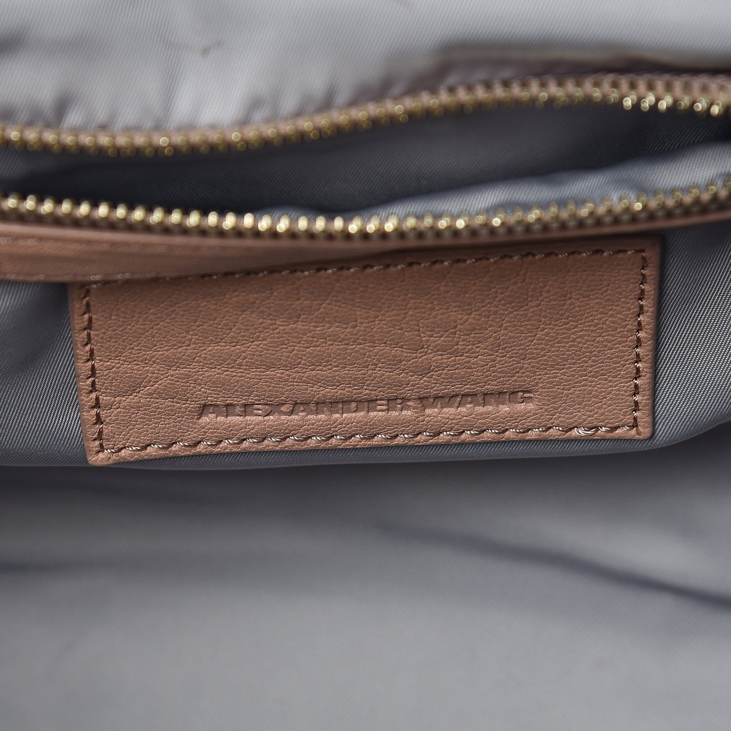Alexander Wang Pebbled Lambskin Rockie Blush Pale Gold Hardware 8 of 11