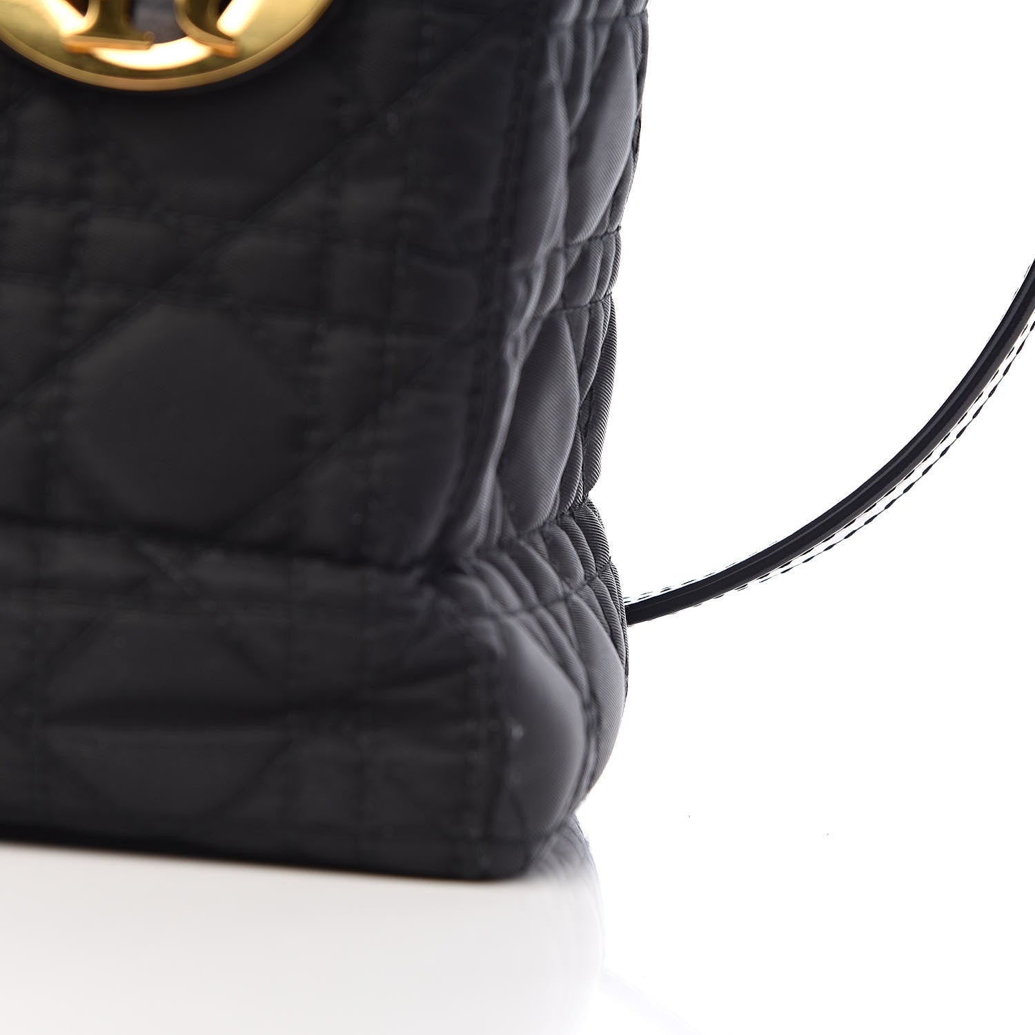 Christian Dior Nylon Cannage Medium Lady Dior Black 15 of 18