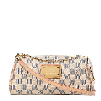 Louis Vuitton Damier Azur Eva Clutch 1 of 10