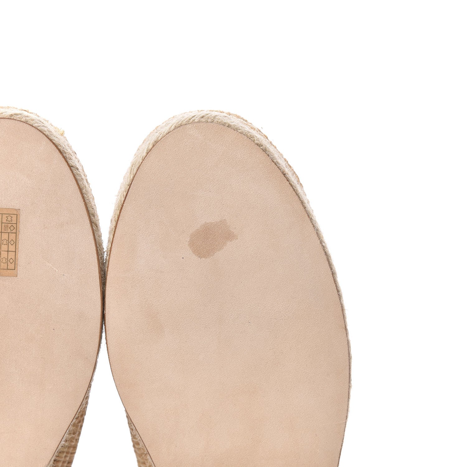 Chanel Lambskin Grosgrain CC Espadrille Mules 41 Black 6 of 10