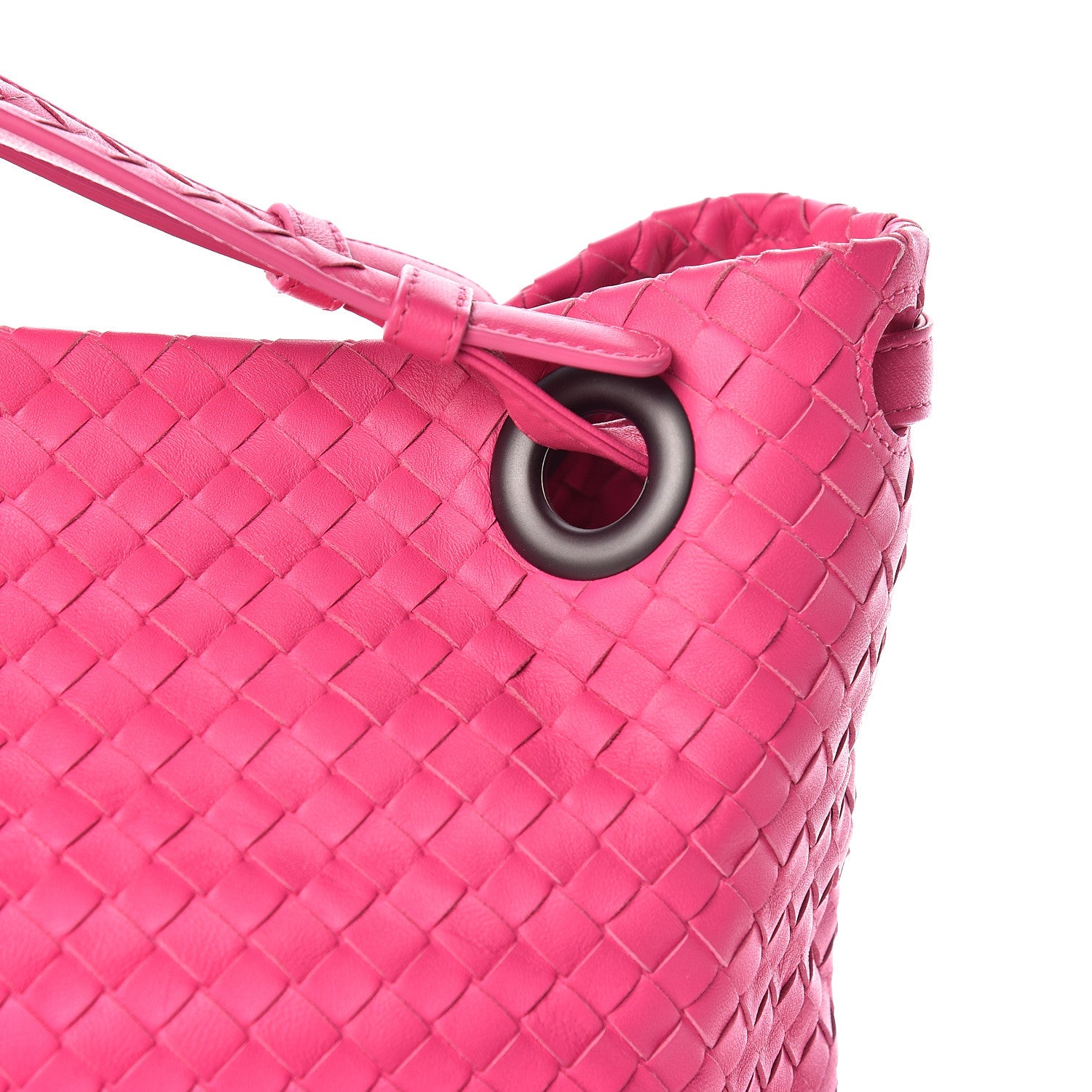 Bottega Veneta Nappa Intrecciato Medium Garda Bag Rosa Shock 10 of 12