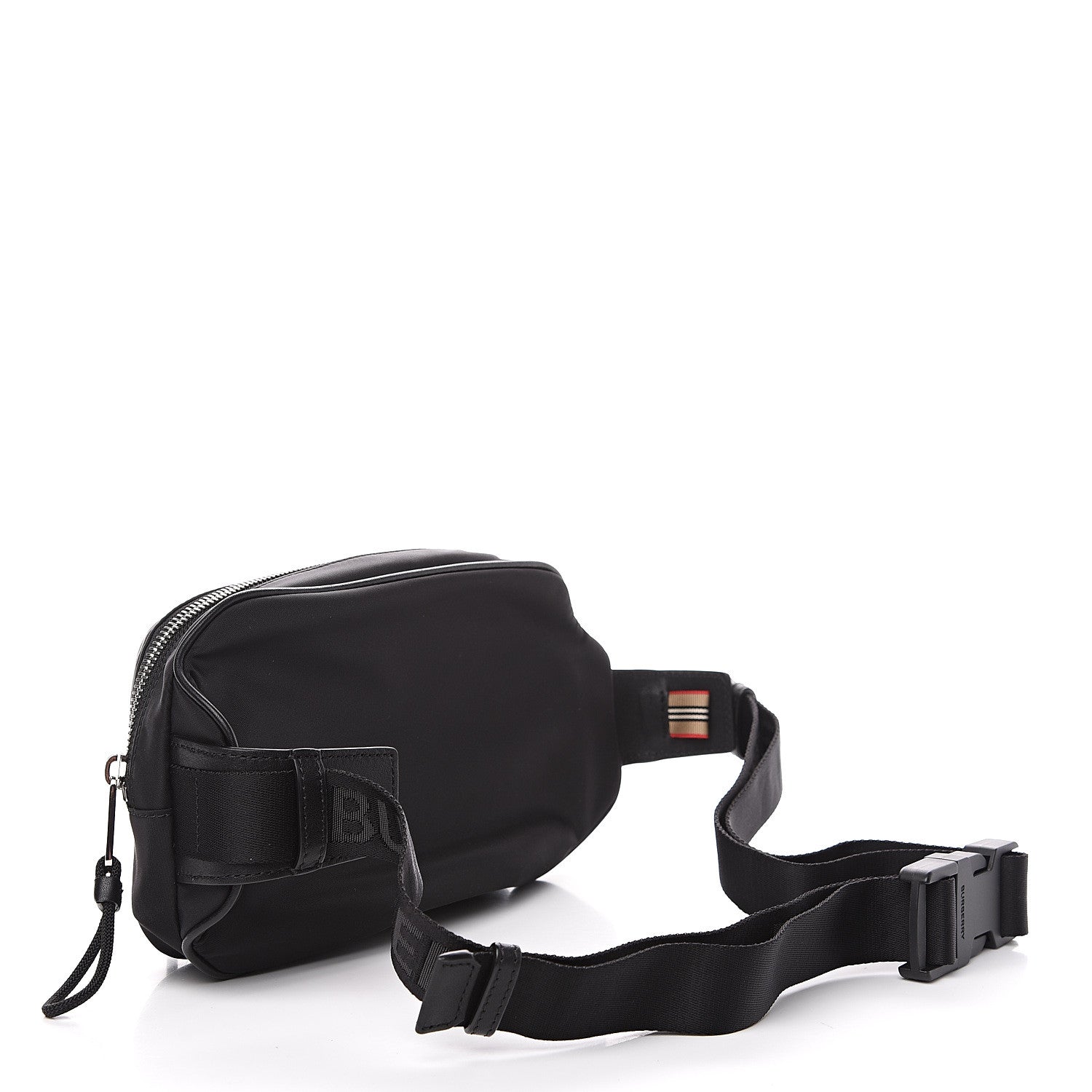 Burberry Econyl Logo Print Bum Bag Black 2 of 9