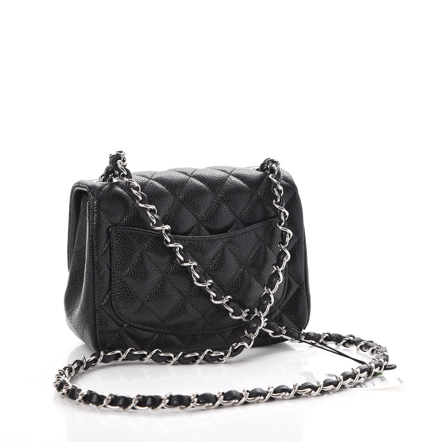 Chanel Caviar Quilted Mini Square Flap Black 3 of 8