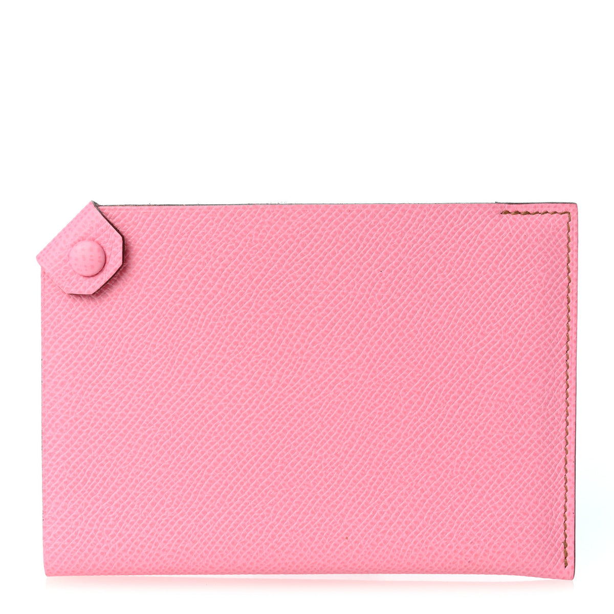 Hermes Epsom Tarmac PM Passport Holder 5P Pink 1 of 7