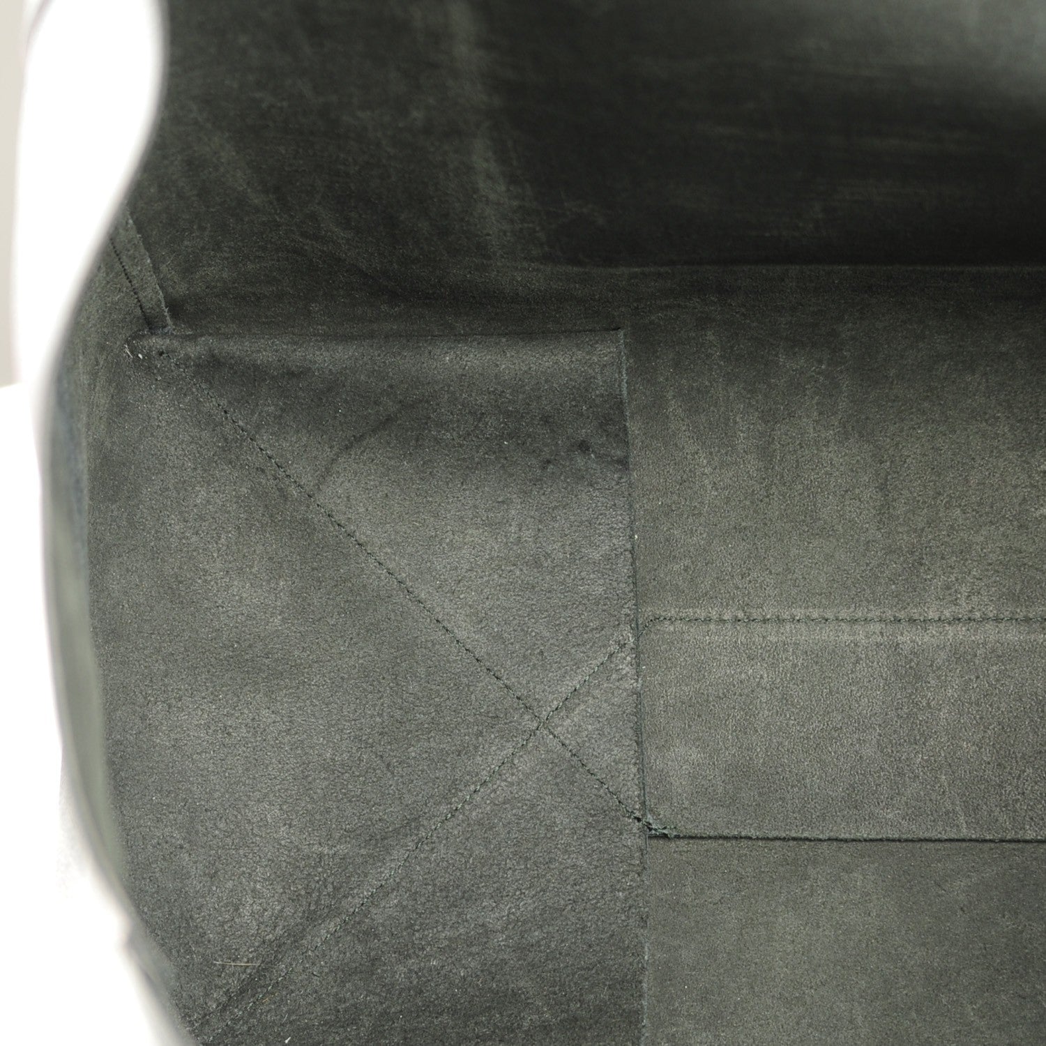 Celine Grained Calfskin Horizontal Cabas Black 12 of 12