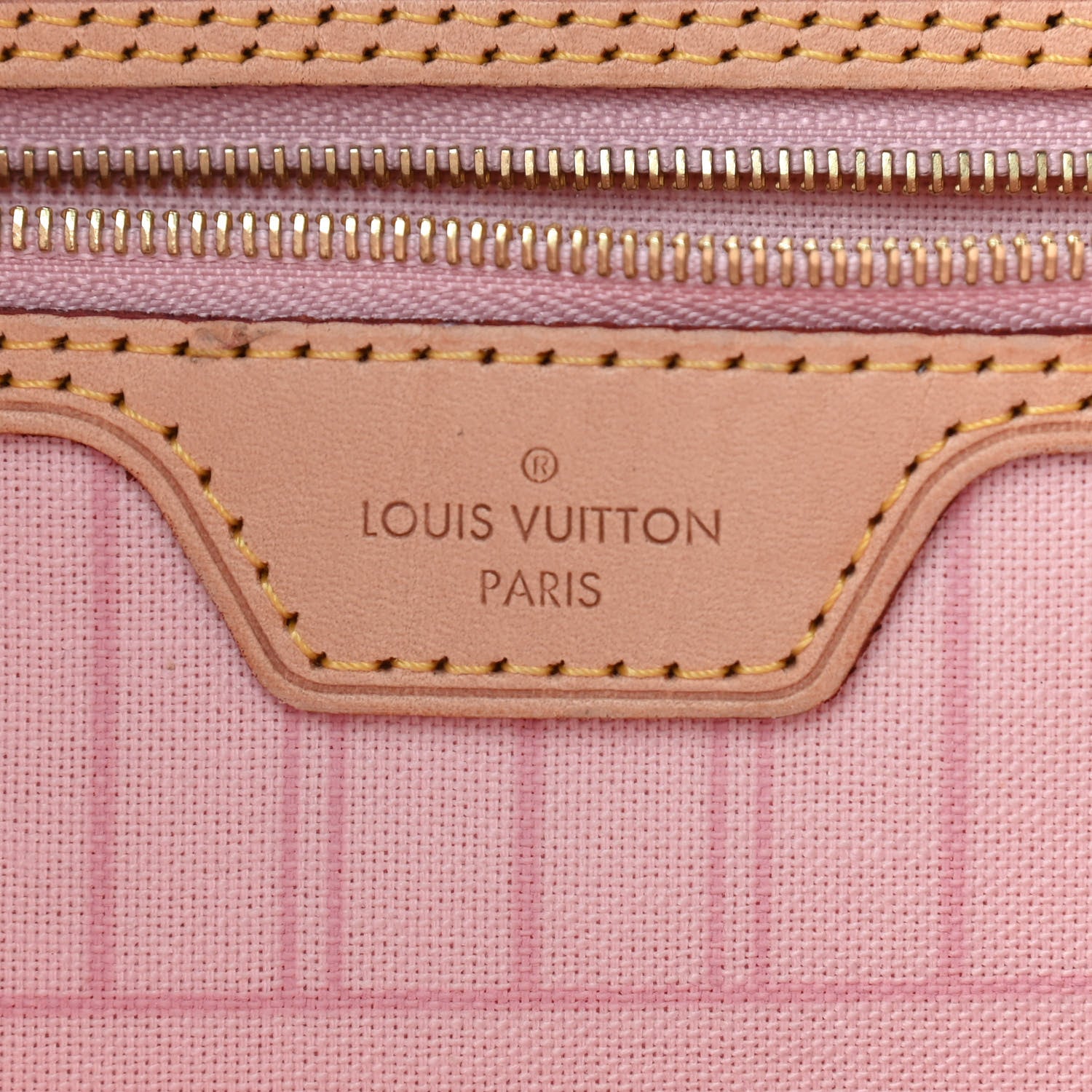 Louis Vuitton Damier Azur Neo Neverfull MM Rose Ballerine 7 of 10