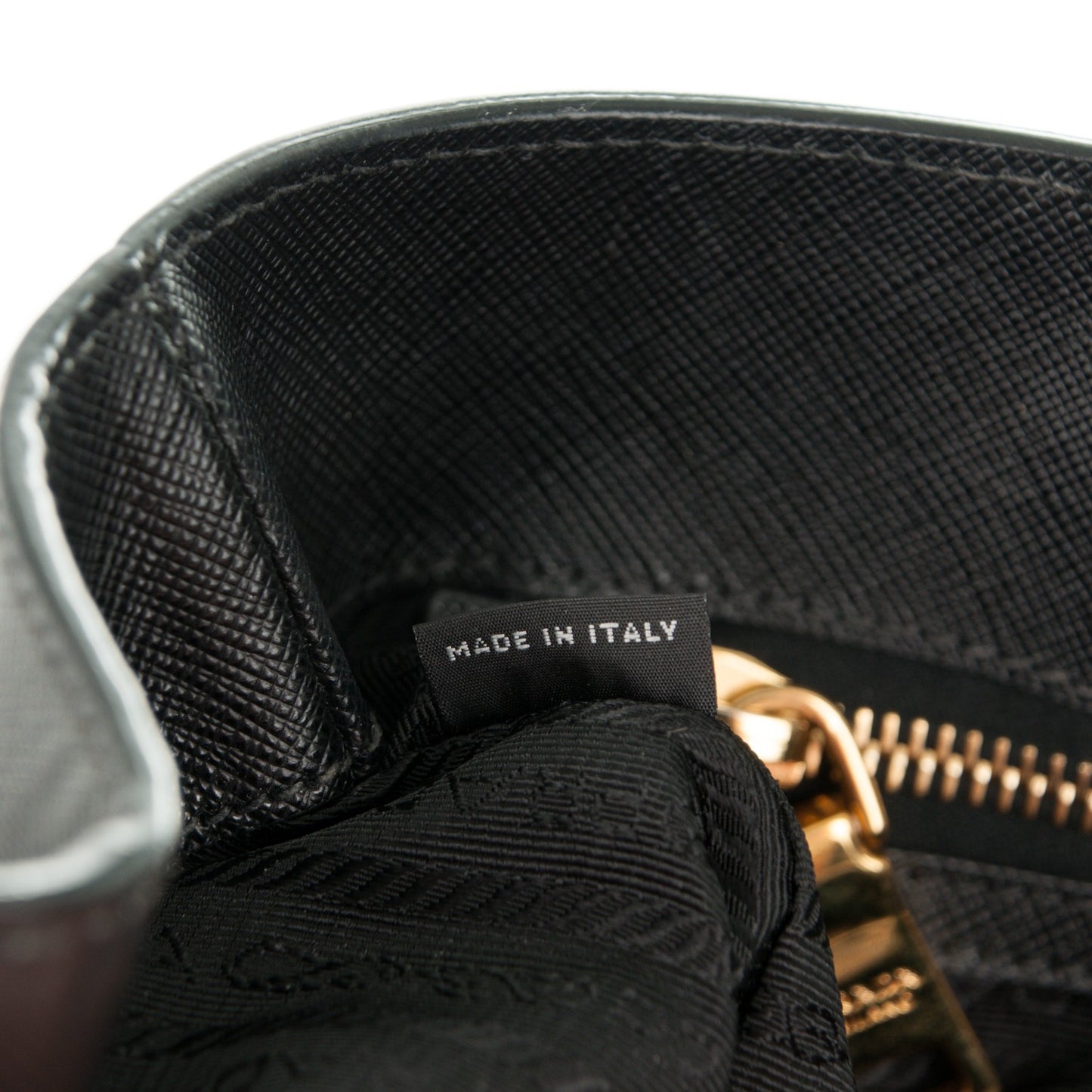Saffiano Lux Large Tote Nero Black