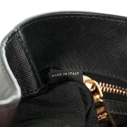 Prada Saffiano Lux Large Tote Nero Black 7 of 10