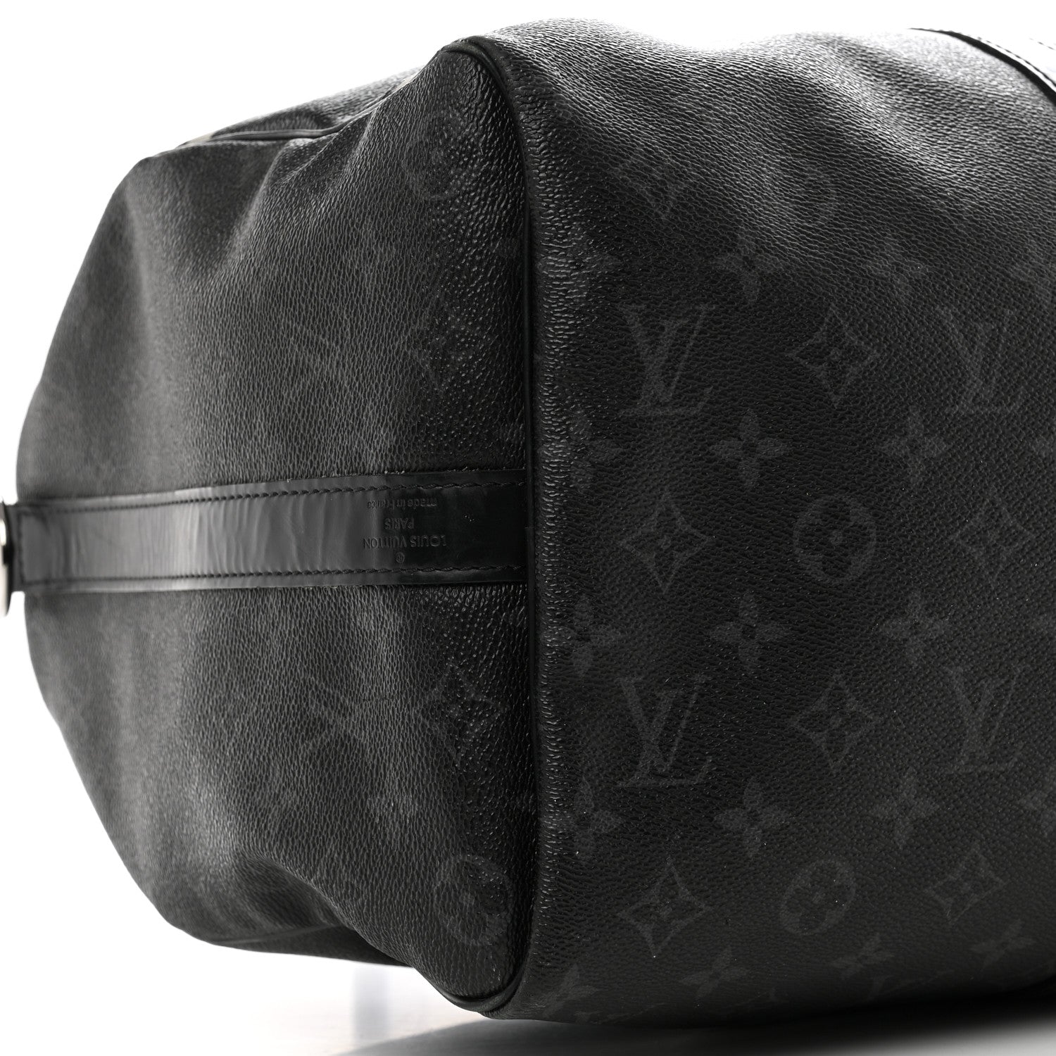 Louis Vuitton X FUJIWARA Monogram Eclipse Flash Fragment Keepall Bandouliere 45 9 of 14