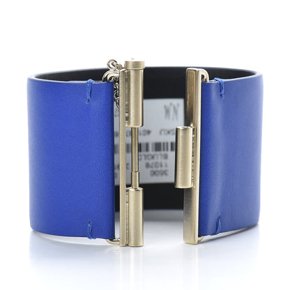 Chanel Calfskin CC Wide Cuff M Blue 4 of 7