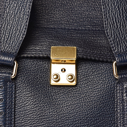3.1 Phillip Lim 3.1 Textured Calfskin Large Pashli Satchel Ink 12 of 17