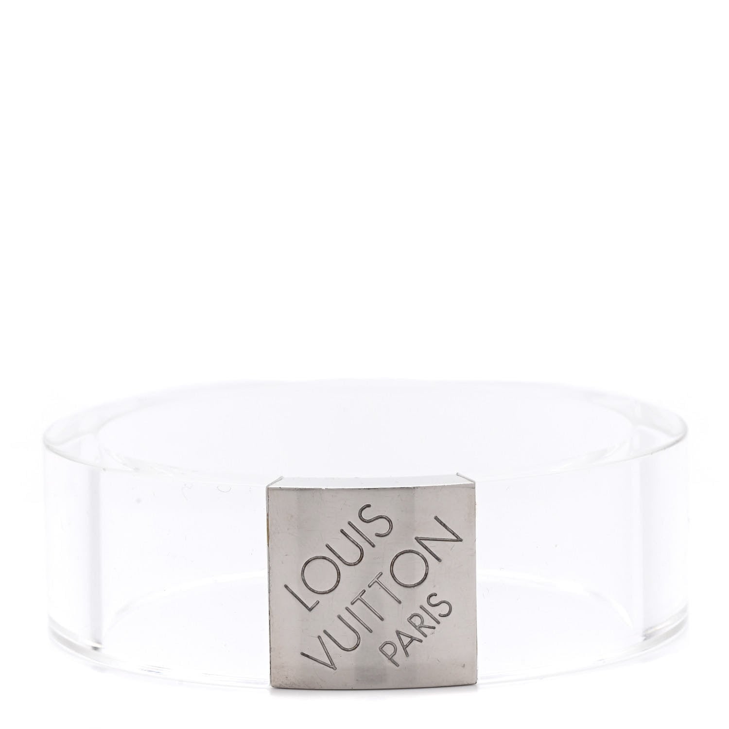 Louis Vuitton Transparent Plexiglass Nightclubber Bracelet MM Medium 1 of 4