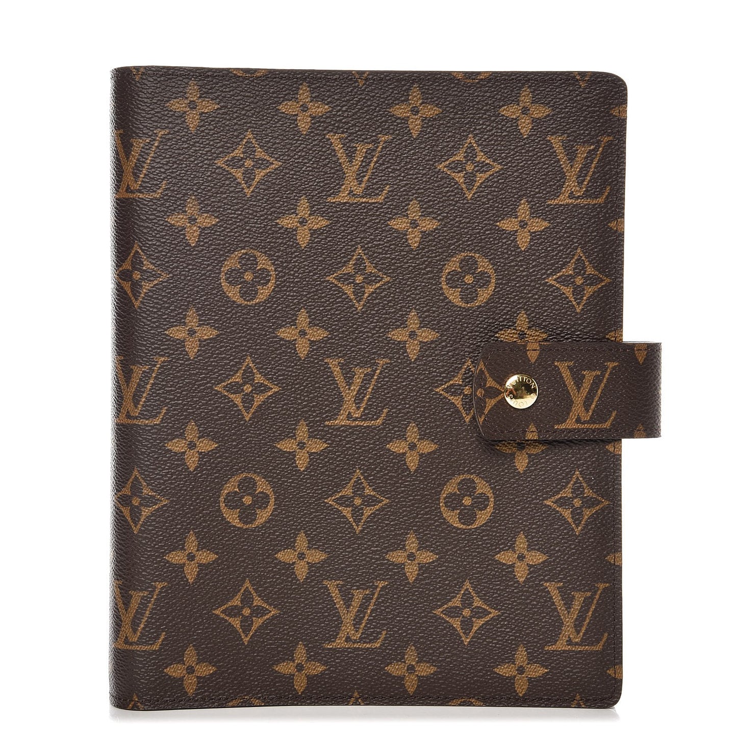 Monogram Large Ring Agenda Cover