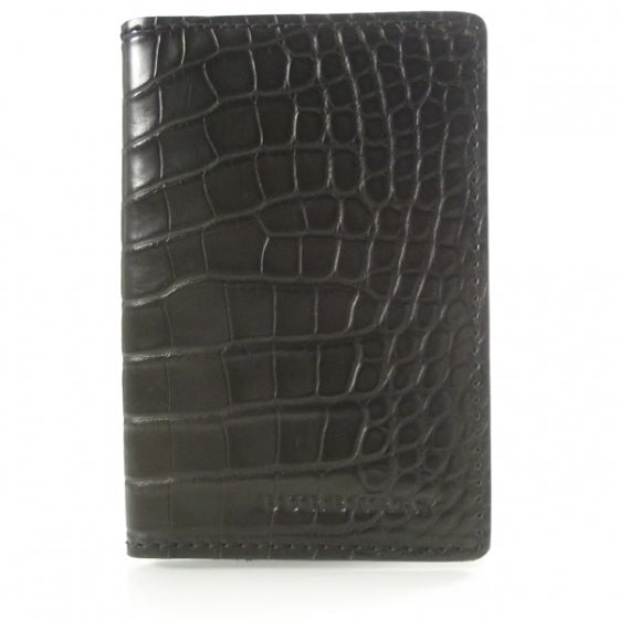 Alligator Organizer Wallet Black