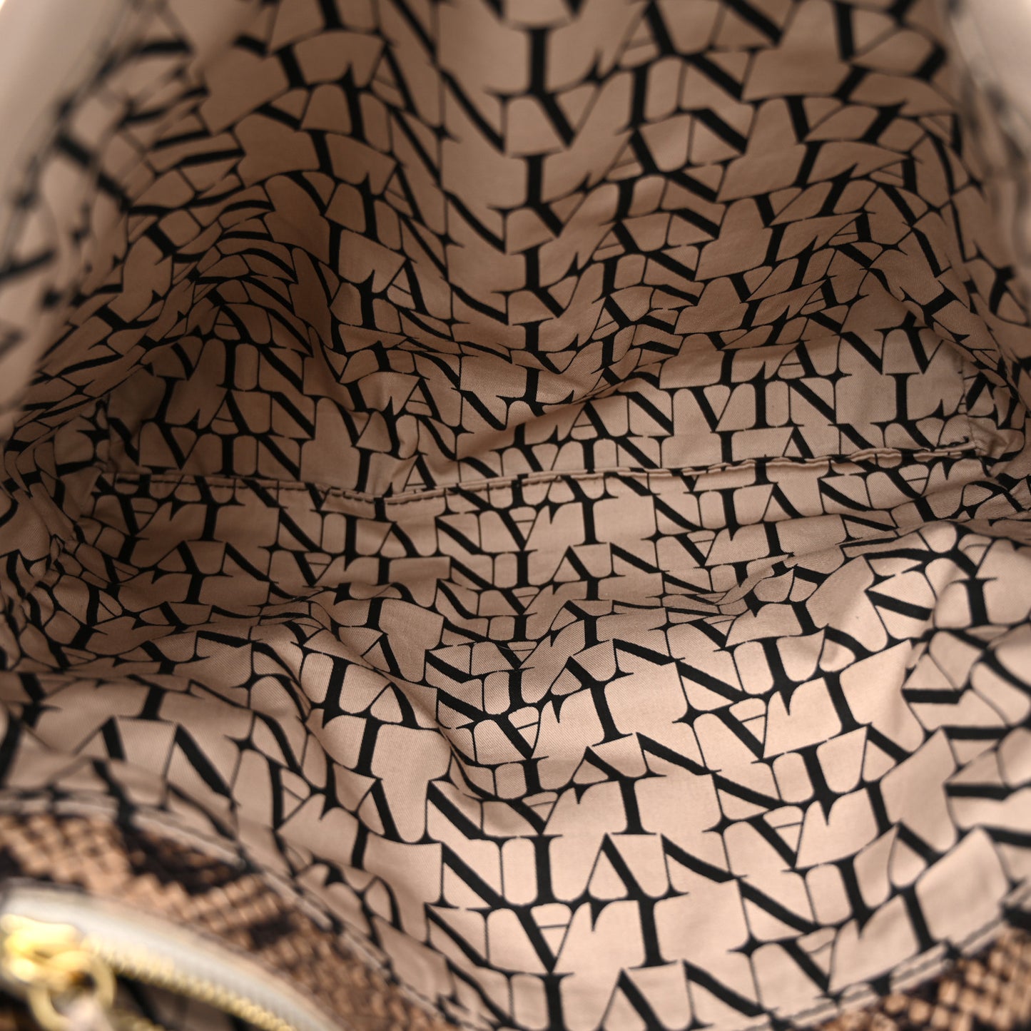 Calfskin Snakeskin Print Embossed Medium Fantaisie Double Carry Flap Shoulder Bag Gris