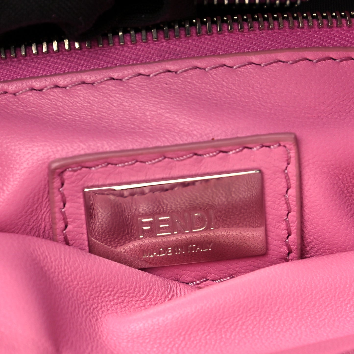 Shearling Nappa Mini Peekaboo Iconic Satchel Lollypop