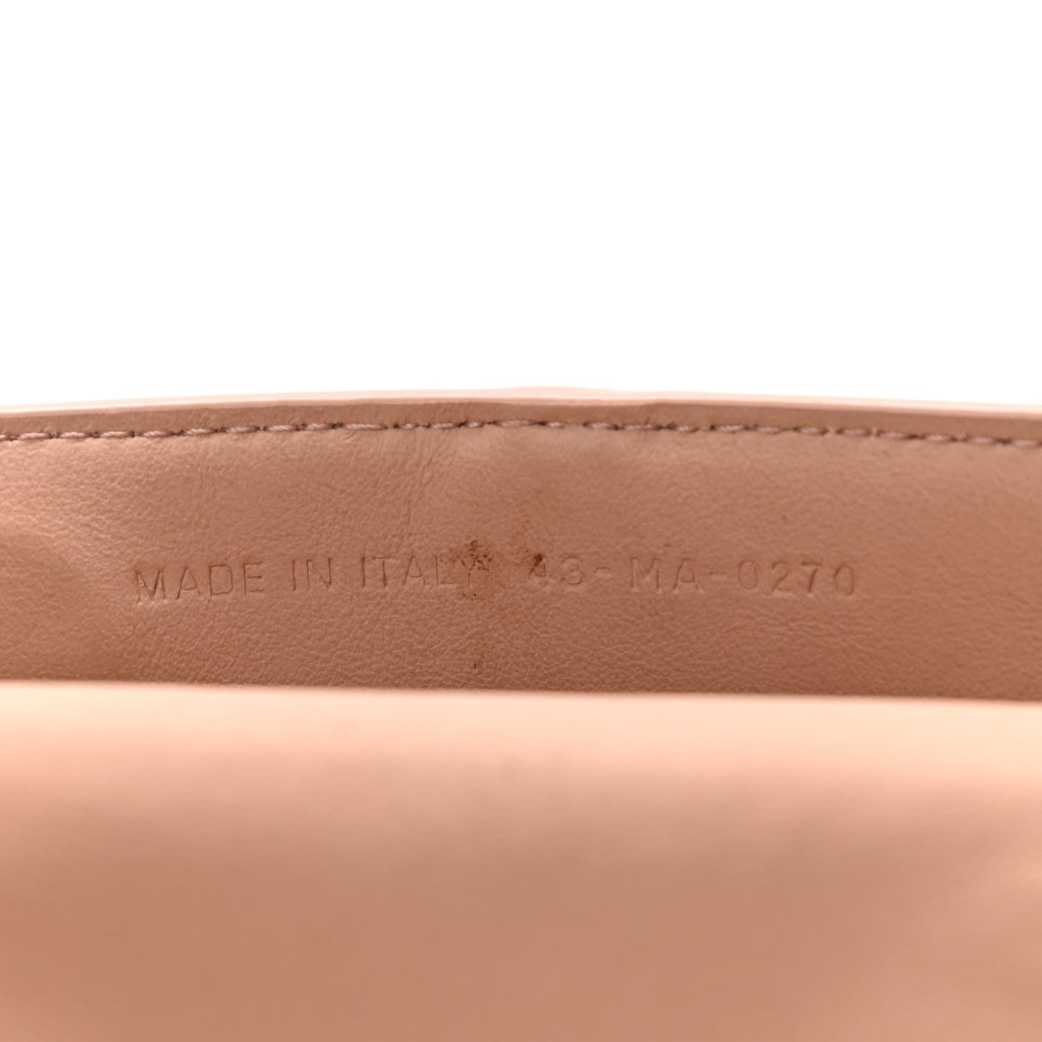 Christian Dior Ultra Matte Calfskin Nano Saddle Chain Pouch Rose Des Vents 7 of 11
