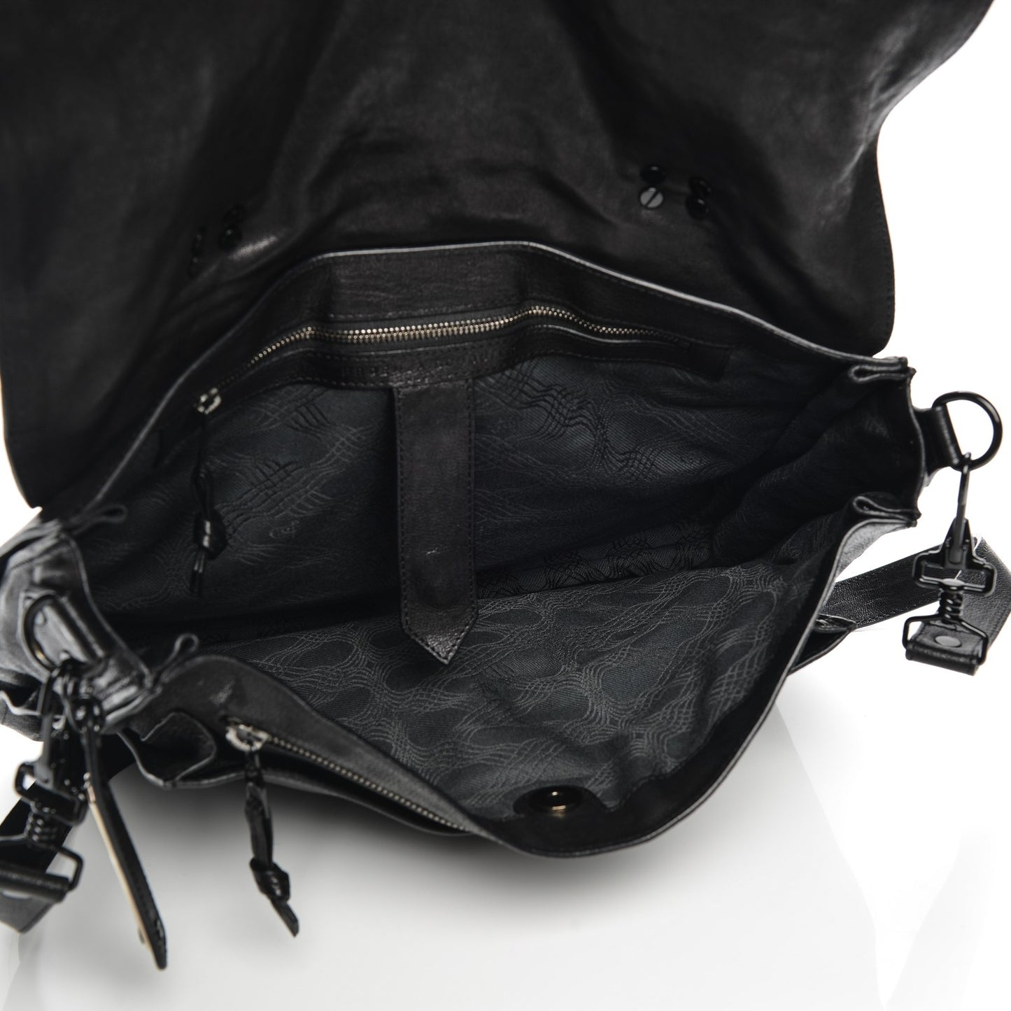 Lambskin Large PS1 Satchel Black