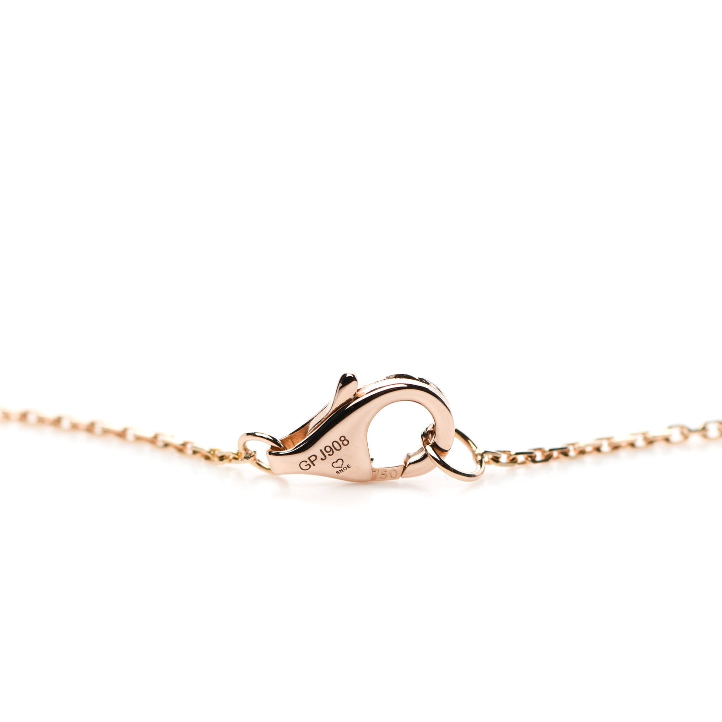 18K Pink Yellow White Gold Diamond Trinity Pendant Necklace