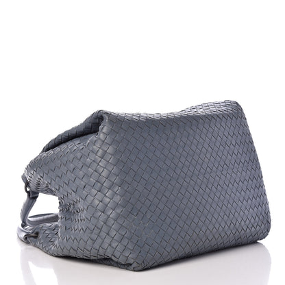 Bottega Veneta Nappa Intrecciato Parachute Bag Krim 4 of 20
