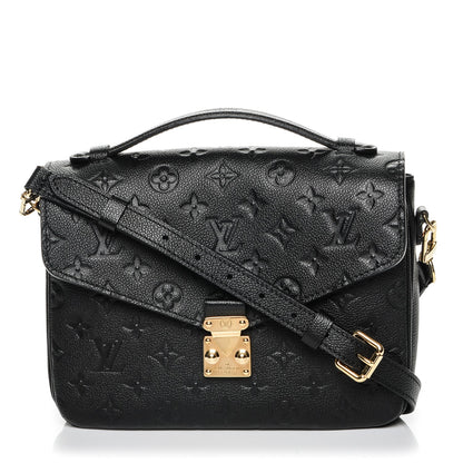 Louis Vuitton Empreinte Pochette Metis Black 1 of 7