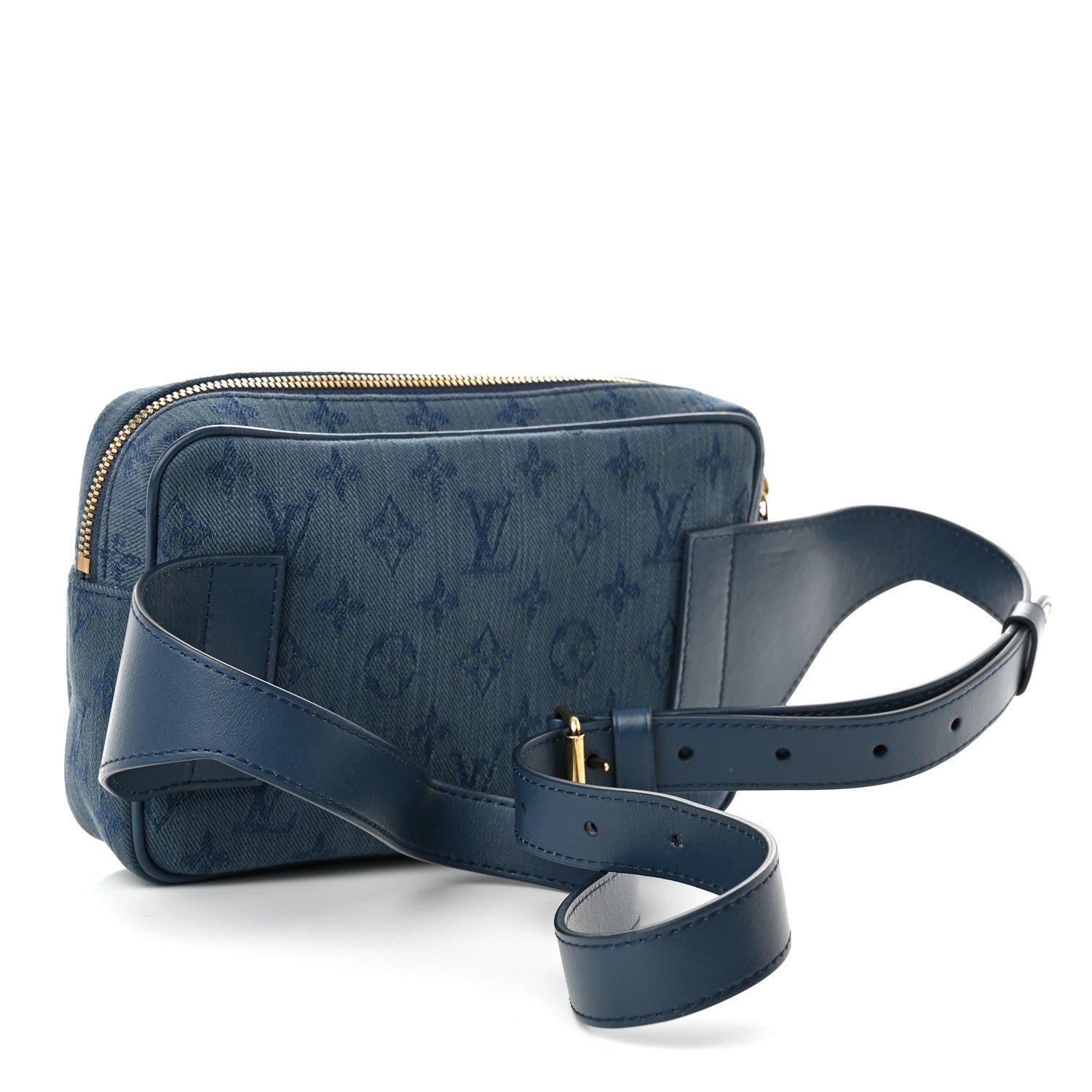Louis Vuitton Denim Monogram Outdoor Bumbag Navy 3 of 9