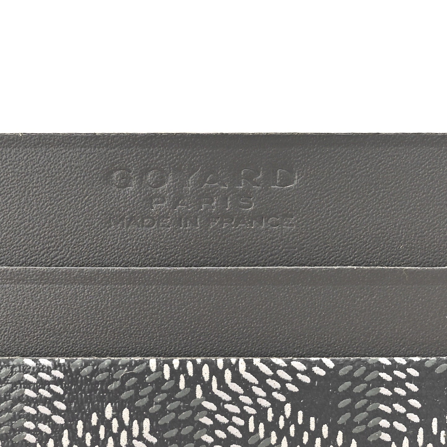 Goyardine Saint Sulpice Card Holder Grey