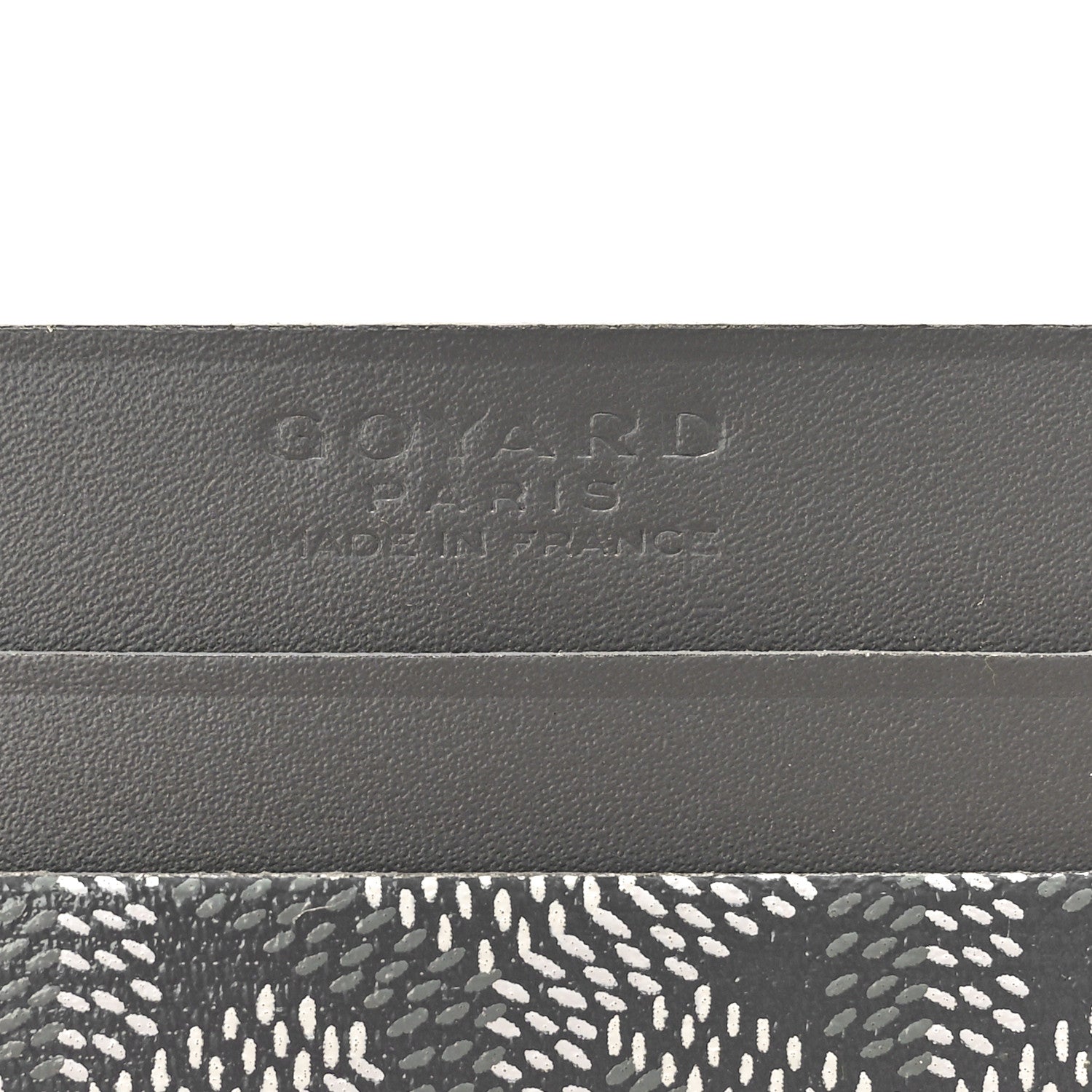 Goyard Goyardine Saint Sulpice Card Holder Grey 6 of 7