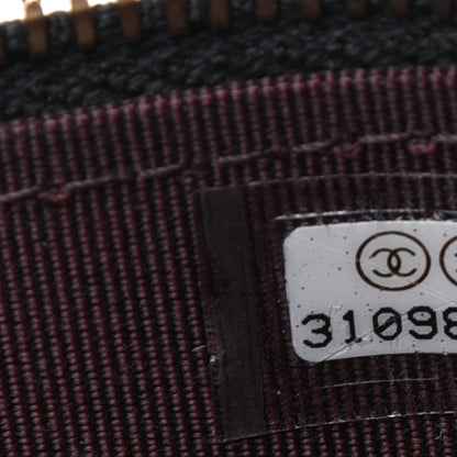 Chanel Caviar Quilted Mini Vanity Case With Chain Black 9 of 13