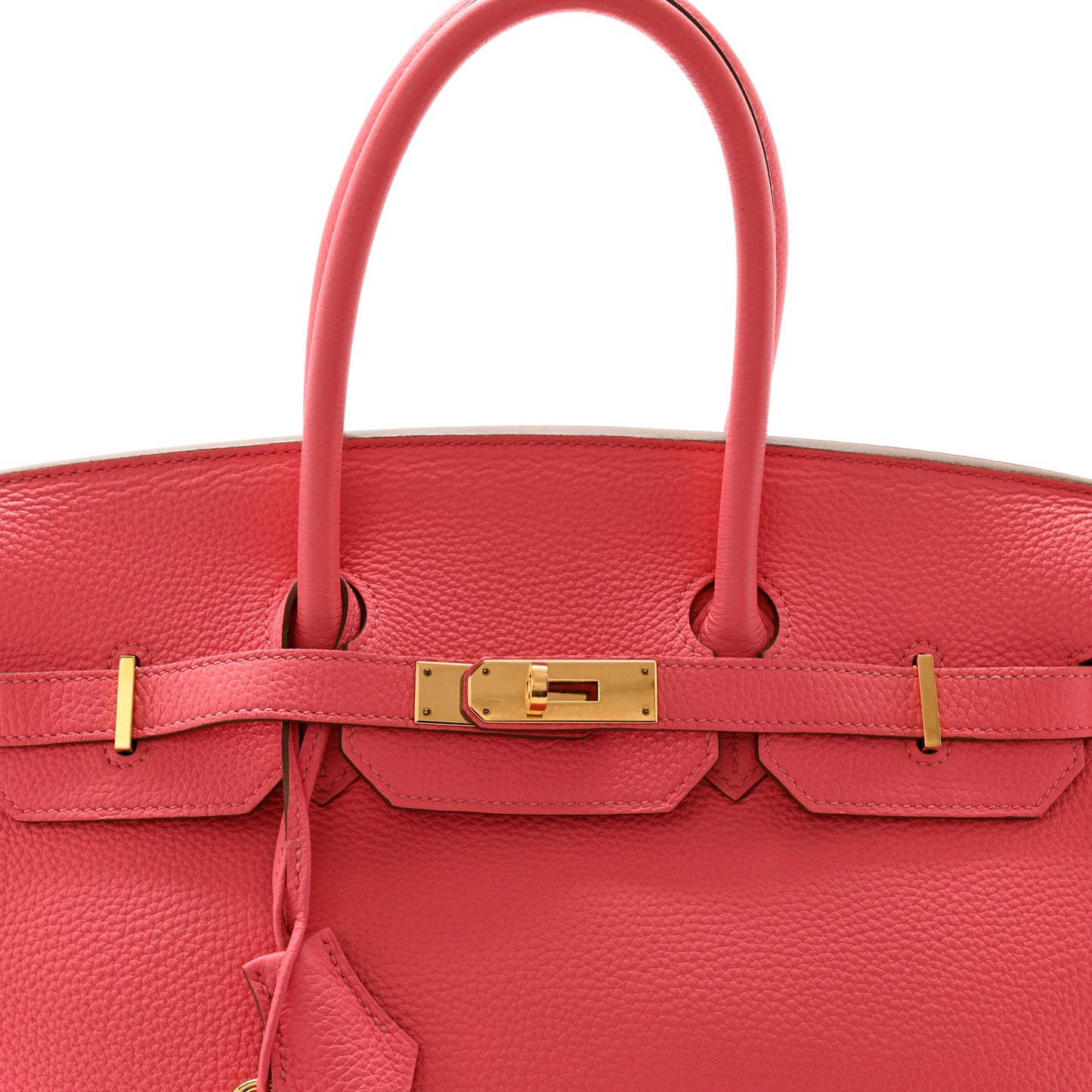 Togo Birkin 35 Rose Lipstick