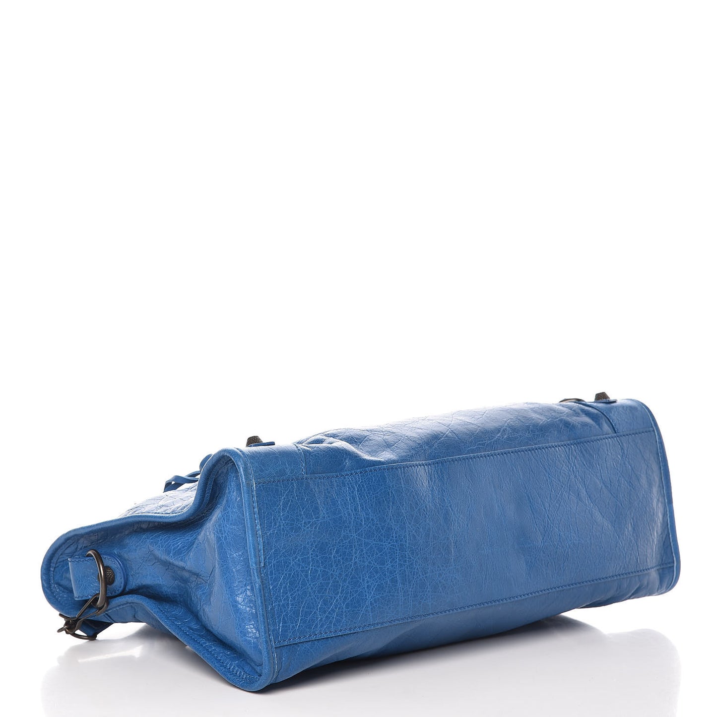 Agneau Giant 12 Gunmetal Hardware City Bleu Rivage
