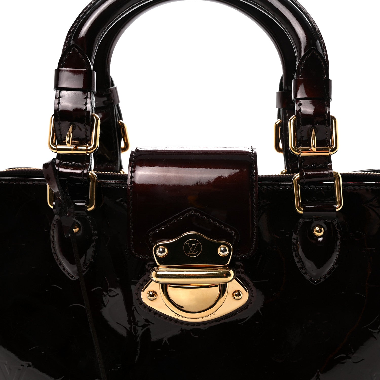 Louis Vuitton Vernis Melrose Avenue Amarante 7 of 9