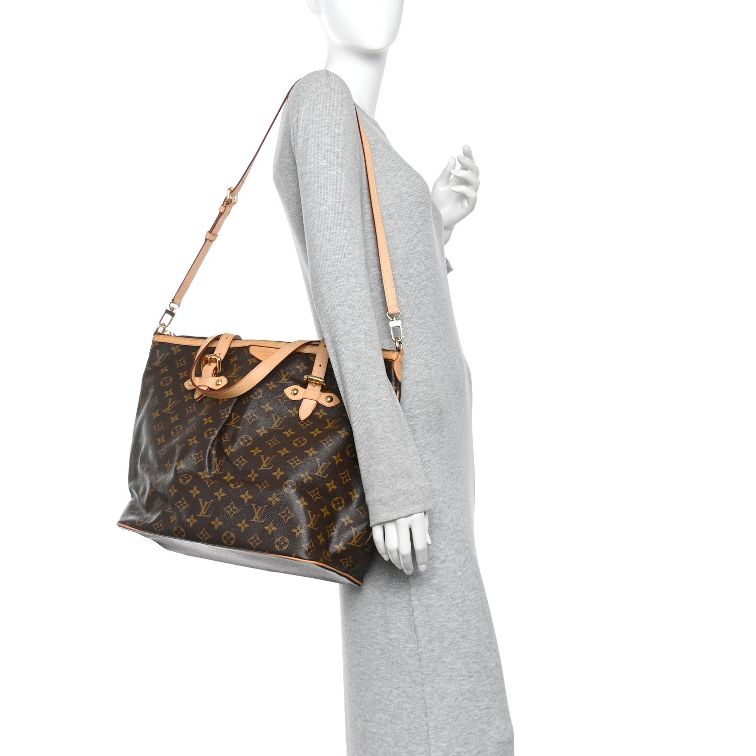 Louis Vuitton Monogram Palermo GM 2 of 17