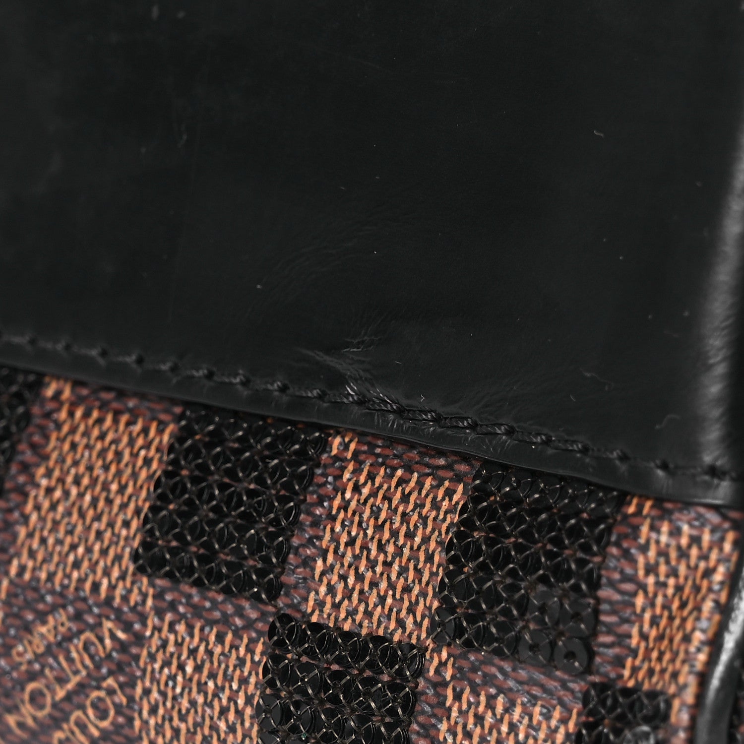 Louis Vuitton Damier Paillettes Speedy 30 Black 12 of 15