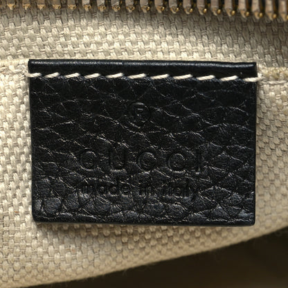 Gucci Pebbled Calfskin Small Soho Disco Bag Black 6 of 15