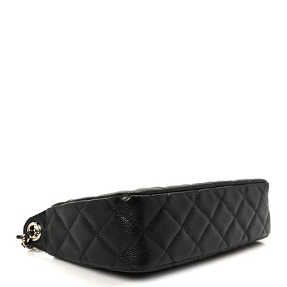 Chanel Caviar Quilted Purse With Chain Black 4 of 11