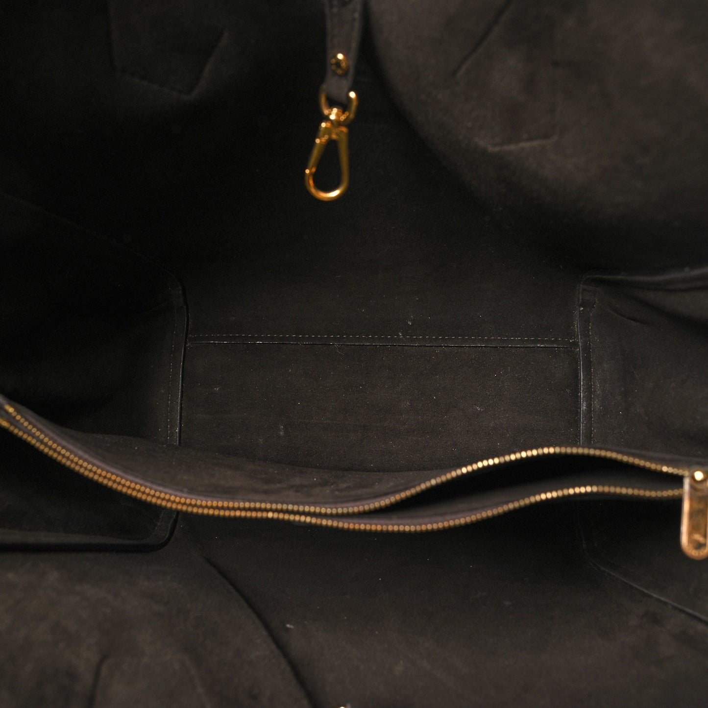 Calfskin Monogram Kimono Tote Black