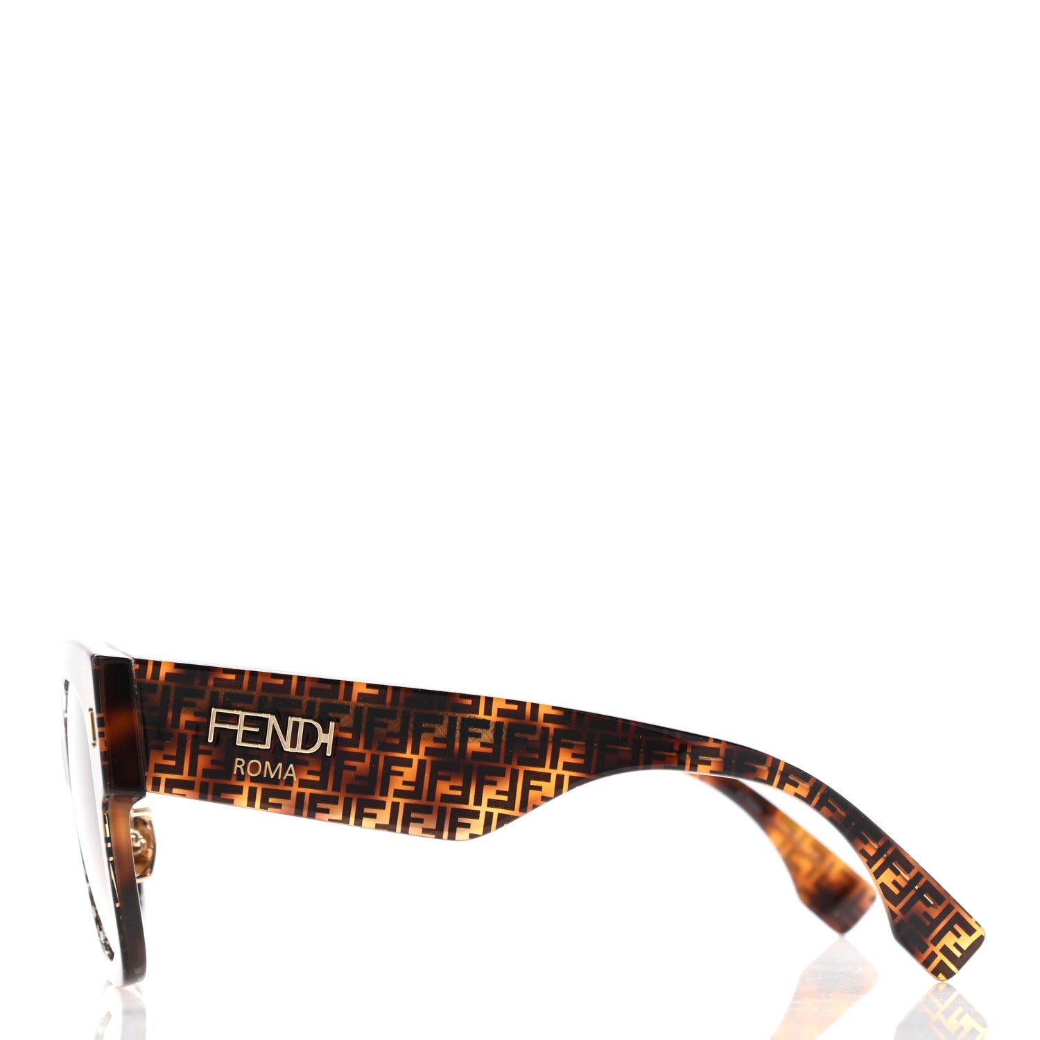 Fendi Acetate FF Sunglasses FF 0458/G/S Havana 3 of 8
