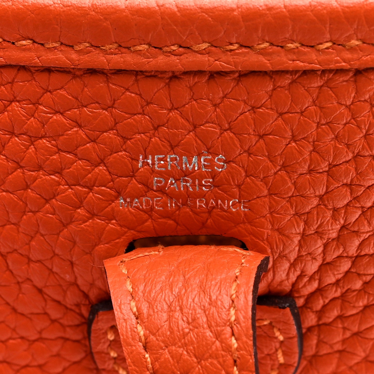 Hermes Taurillon Clemence Amazone Evelyne TPM Feu 6 of 10
