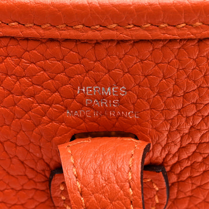 Hermes Taurillon Clemence Amazone Evelyne TPM Feu 6 of 10