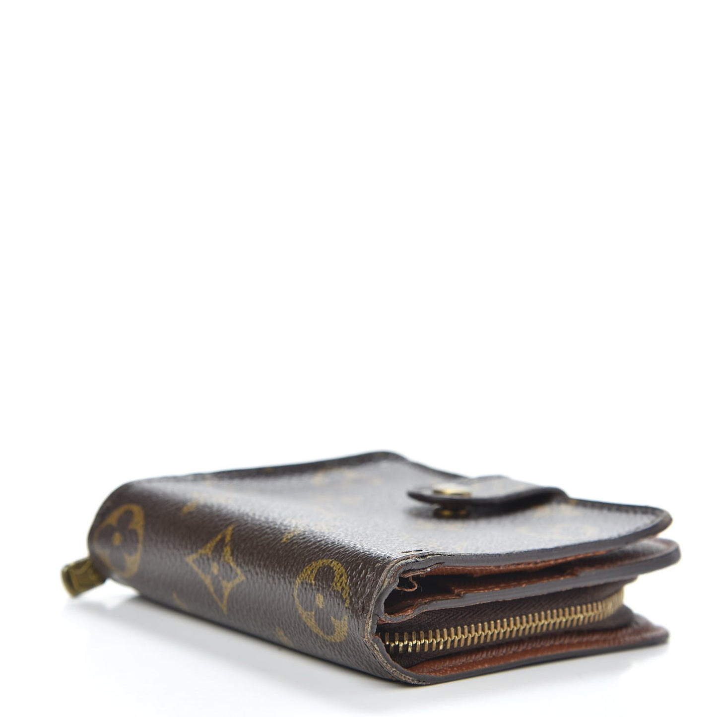 Monogram Compact Zippe Zipped Wallet