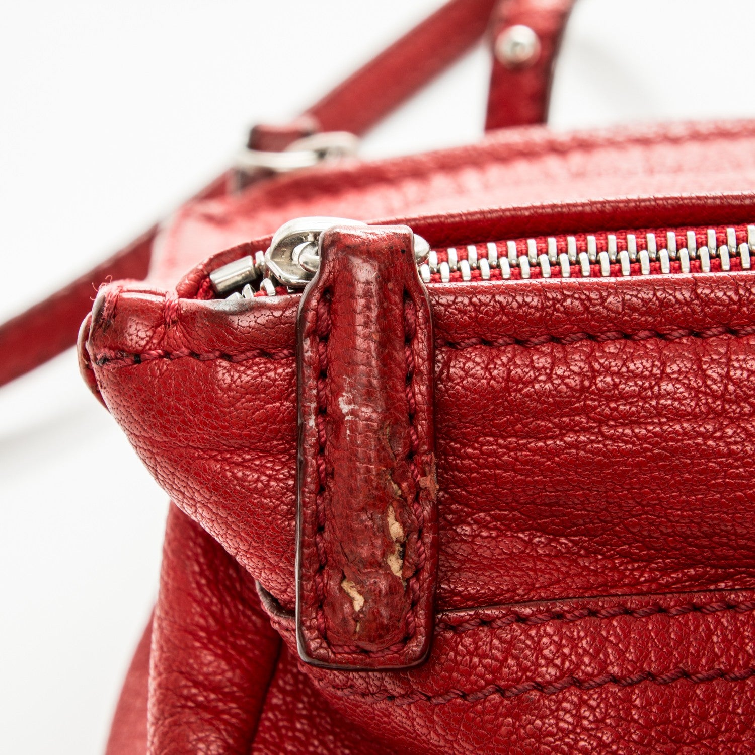 Givenchy Sugar Goatskin Mini Pandora Red 10 of 11