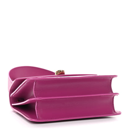 Bulgari Calfskin Serpenti Forever Crossbody Bag Plum 4 of 9
