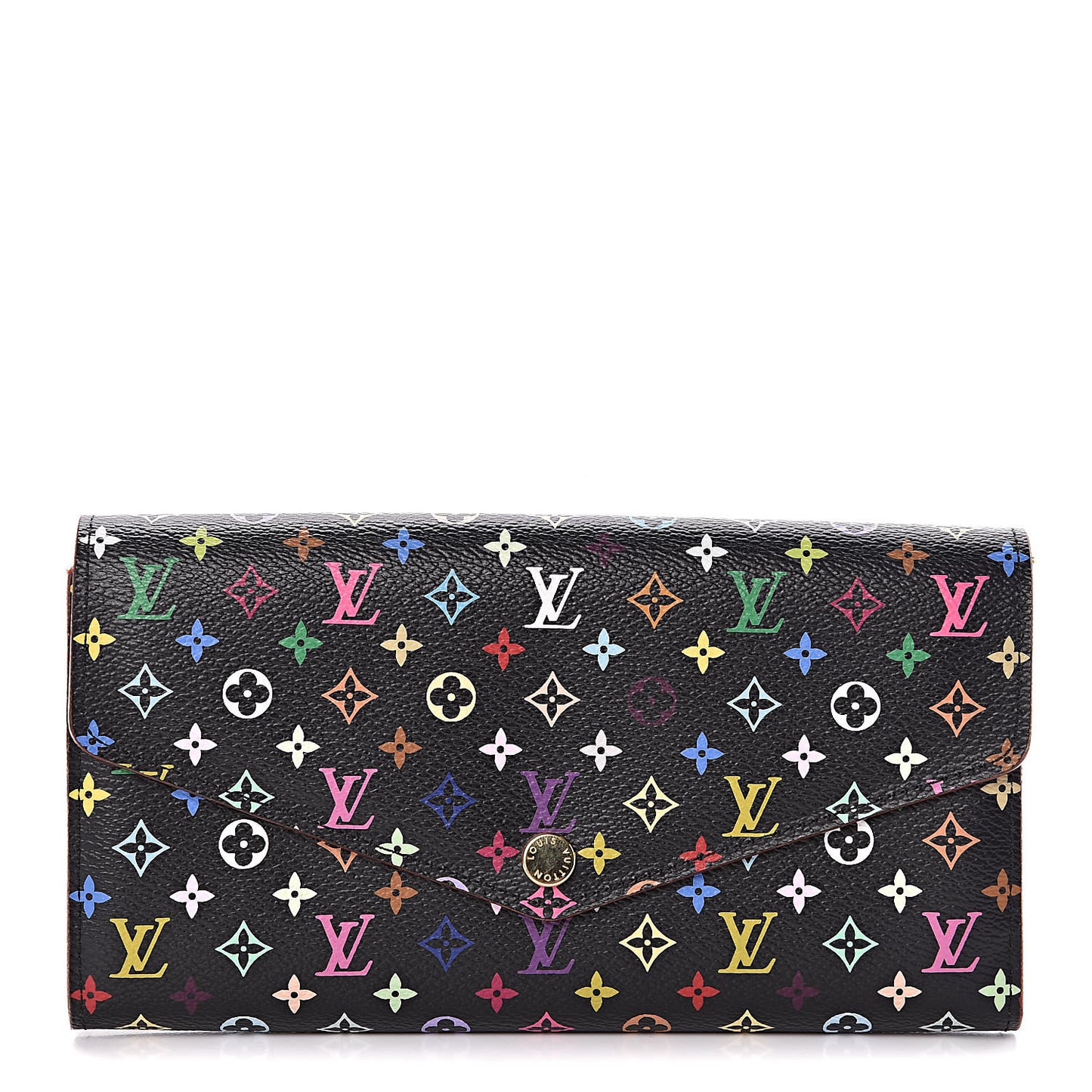 Monogram Multicolor Sarah Wallet NM Black Grenade