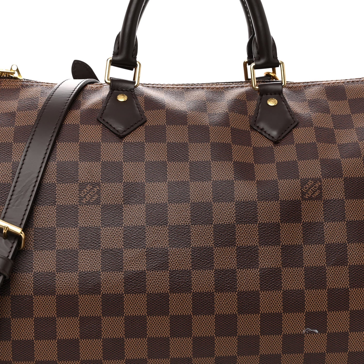 Louis Vuitton Damier Ebene Speedy Bandouliere 35 7 of 11