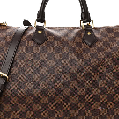 Louis Vuitton Damier Ebene Speedy Bandouliere 35 7 of 11